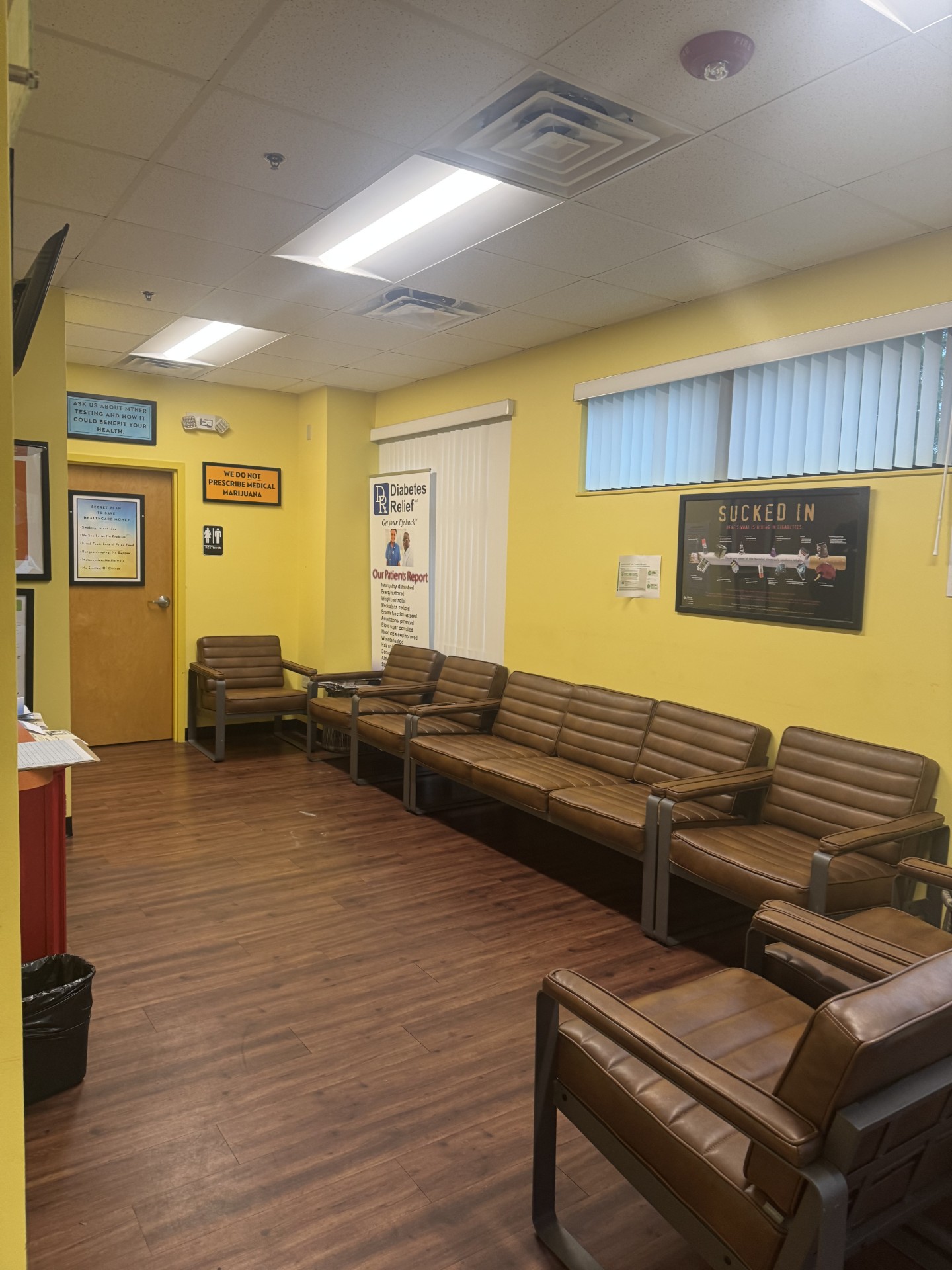 Lobby inside the Island Doctors Palm Coast McCormick office