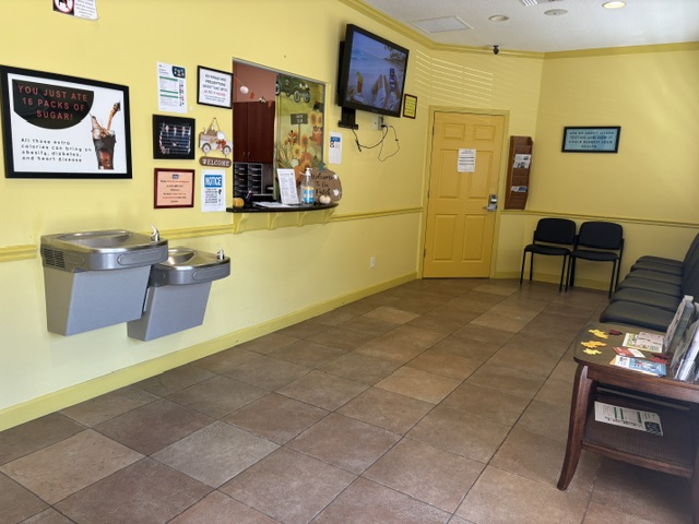 Lobby inside the Island Doctors Orange City office