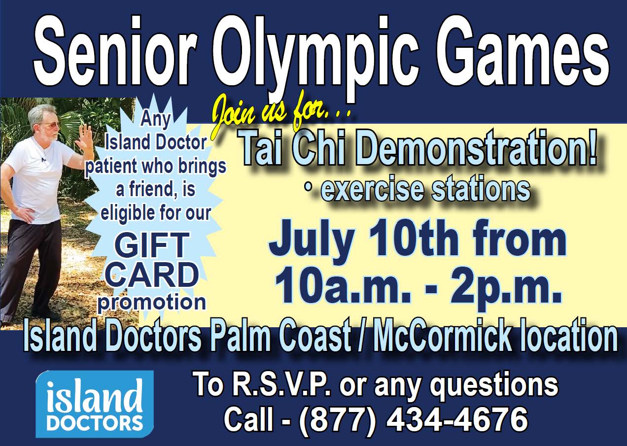 Senior Olympic Games Island Doctors   Mike D Senior Olympics JUL21 